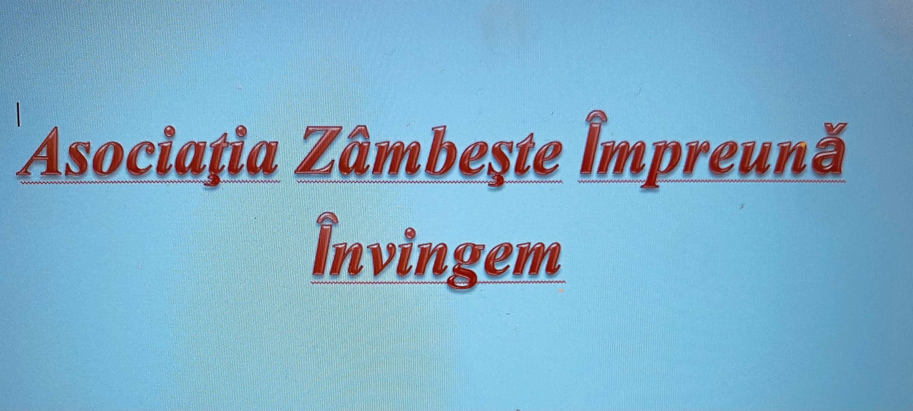 ASOCIATIA ZAMBESTE IMPREUNA INVINGEM